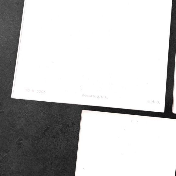 3 Vintage 1941 Hummel Greeting Cards ARS SACRA Unused German Art Uncirculated - Picture 4 of 9